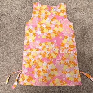 Lilly Pulitzer Pink and Orange Floral Dress